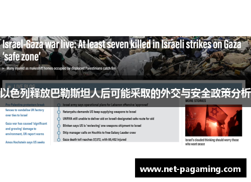 以色列释放巴勒斯坦人后可能采取的外交与安全政策分析