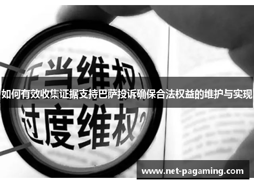 如何有效收集证据支持巴萨投诉确保合法权益的维护与实现